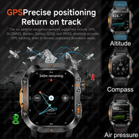 Aegis Tactical GPS Smartwatch – Military - Grade Edition - Shark & Sapphire