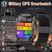 Aegis Tactical GPS Smartwatch – Military - Grade Edition - Shark & Sapphire