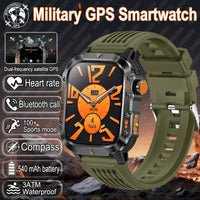 Aegis Tactical GPS Smartwatch – Military - Grade Edition - Shark & Sapphire