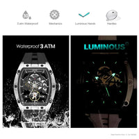 Azure Tonneau Skeleton Automatic - Shark & Sapphire