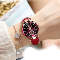 Bordeaux Radiance Dress Watch - Shark & Sapphire