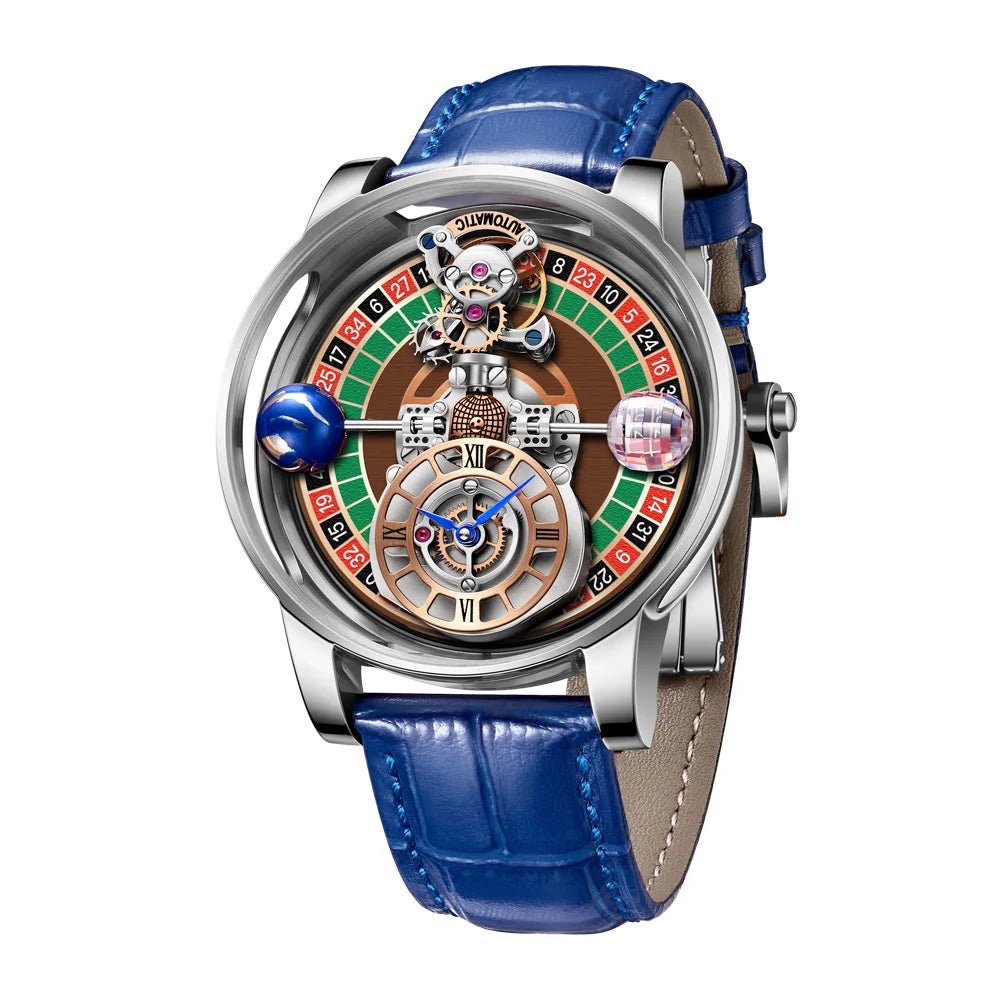 Celestial Roulette Luxury Watch - Shark & Sapphire