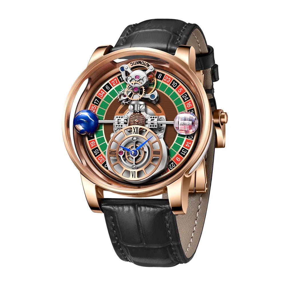 Celestial Roulette Luxury Watch - Shark & Sapphire