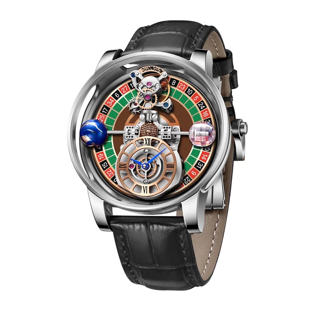 Celestial Roulette Luxury Watch - Shark & Sapphire