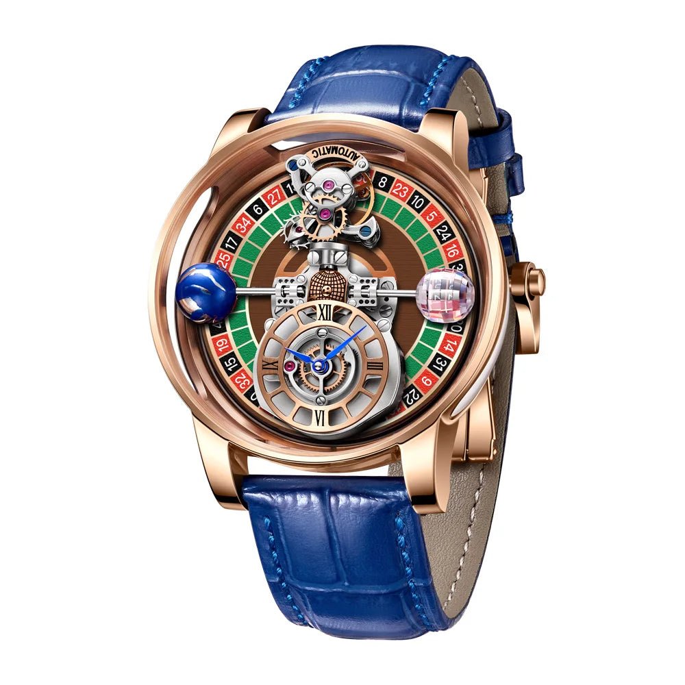 Celestial Roulette Luxury Watch - Shark & Sapphire