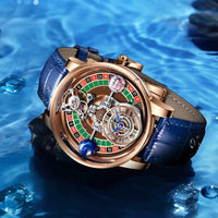 Celestial Roulette Luxury Watch - Shark & Sapphire