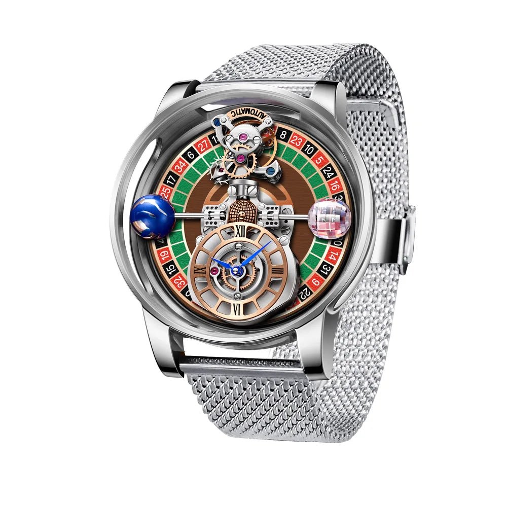Celestial Roulette Luxury Watch - Shark & Sapphire