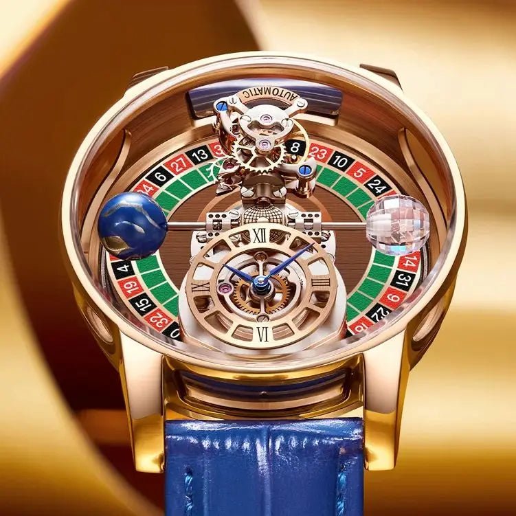 Celestial Roulette Luxury Watch - Shark & Sapphire