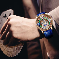 Celestial Roulette Luxury Watch - Shark & Sapphire