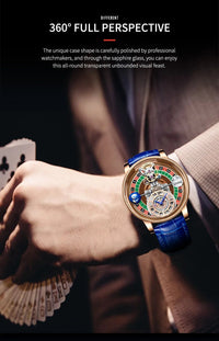 Celestial Roulette Luxury Watch - Shark & Sapphire