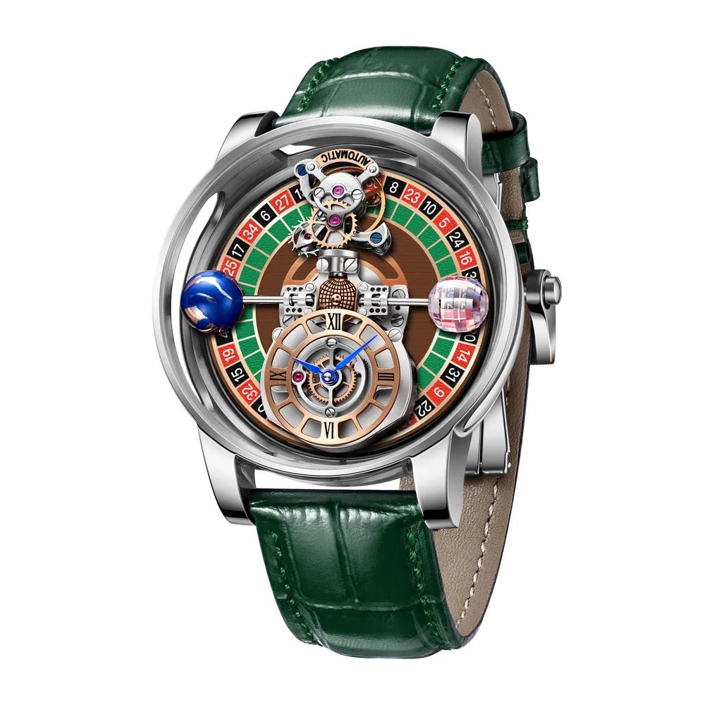 Celestial Roulette Luxury Watch - Shark & Sapphire