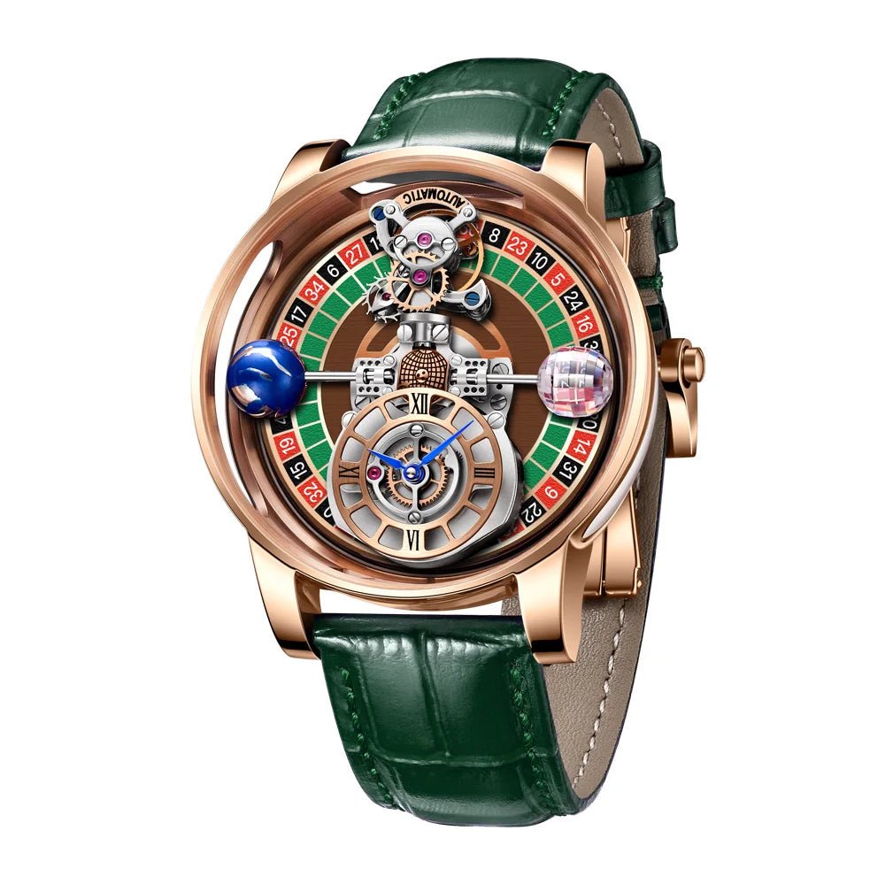 Celestial Roulette Luxury Watch - Shark & Sapphire