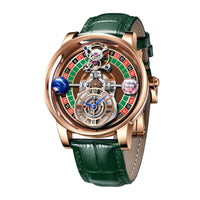 Celestial Roulette Luxury Watch - Shark & Sapphire