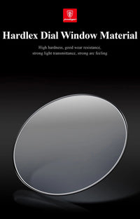 Mystic Veil Phantom Quartz – Illuminated Blackstone Luxury Watch - Shark & Sapphire