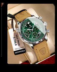 Mystic Veil Phantom Quartz – Illuminated Blackstone Luxury Watch - Shark & Sapphire
