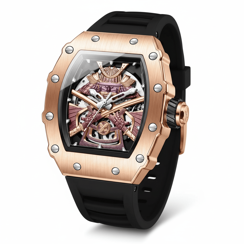 Obsidian Vault Skeleton Automatic - Shark & Sapphire