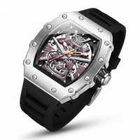 Obsidian Vault Skeleton Automatic - Shark & Sapphire