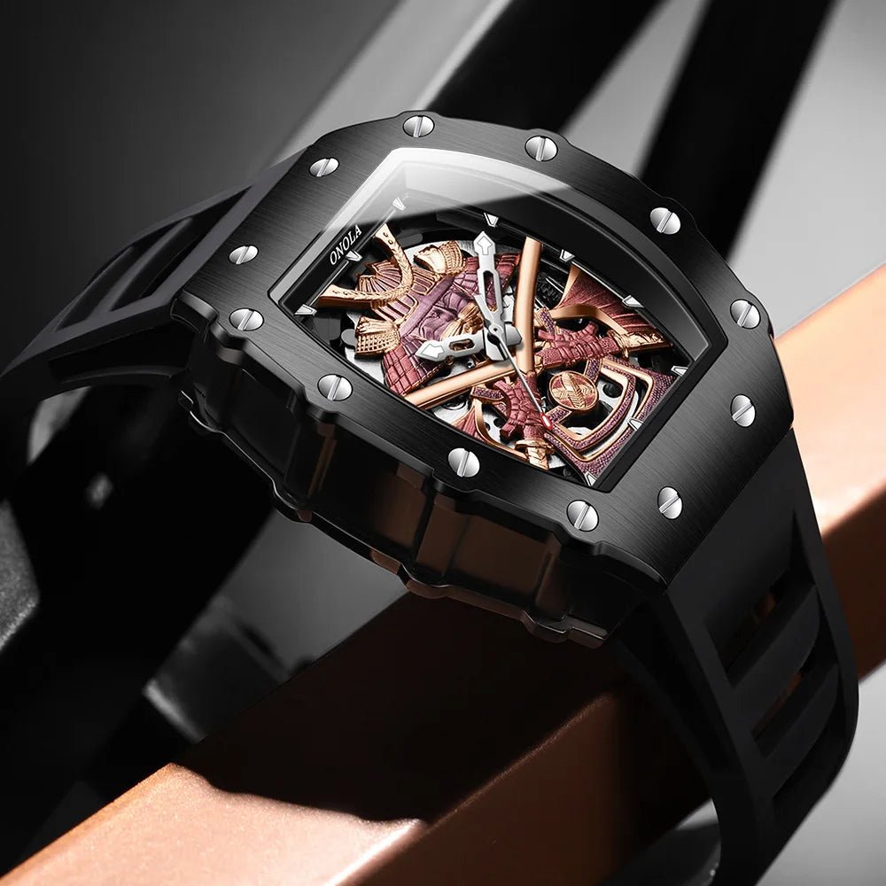 Obsidian Vault Skeleton Automatic - Shark & Sapphire