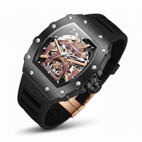 Obsidian Vault Skeleton Automatic - Shark & Sapphire