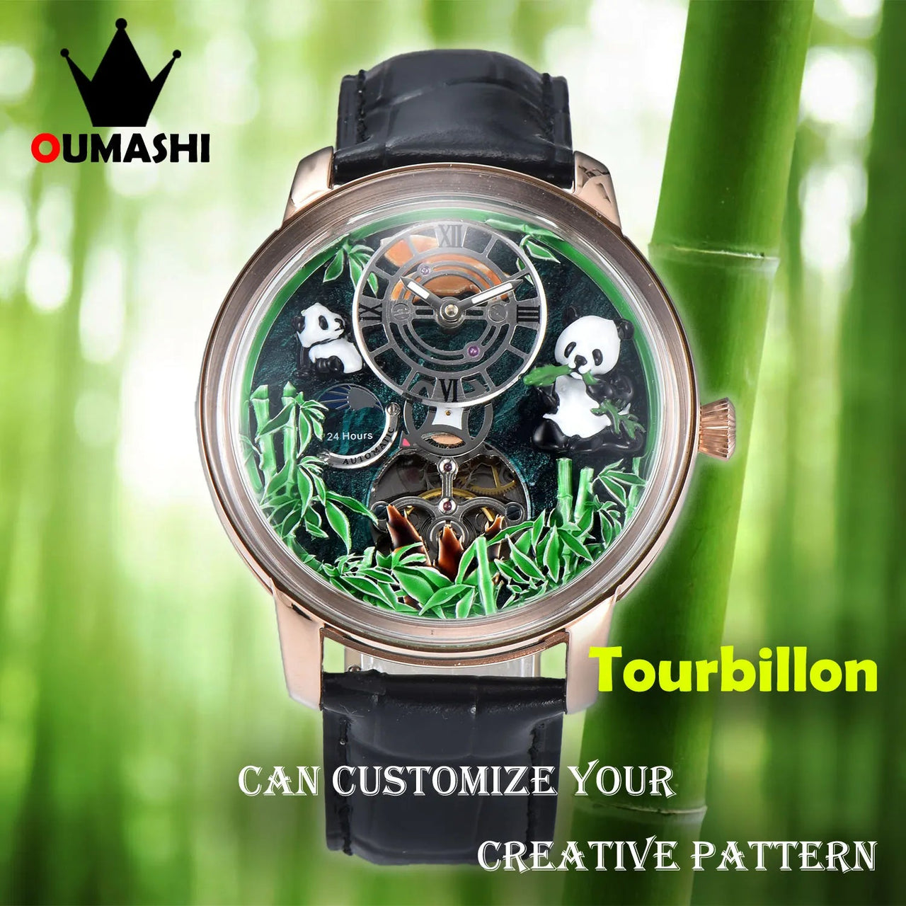 Panda Prestige Tourbillon - Shark & Sapphire