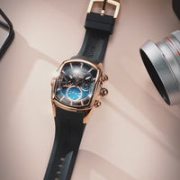 Sapphire Wave Luxury Tourbillon Flagship Timepiece