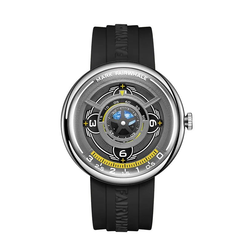 Quantum Halo Quartz – Orbital Dial Edition - Shark & Sapphire