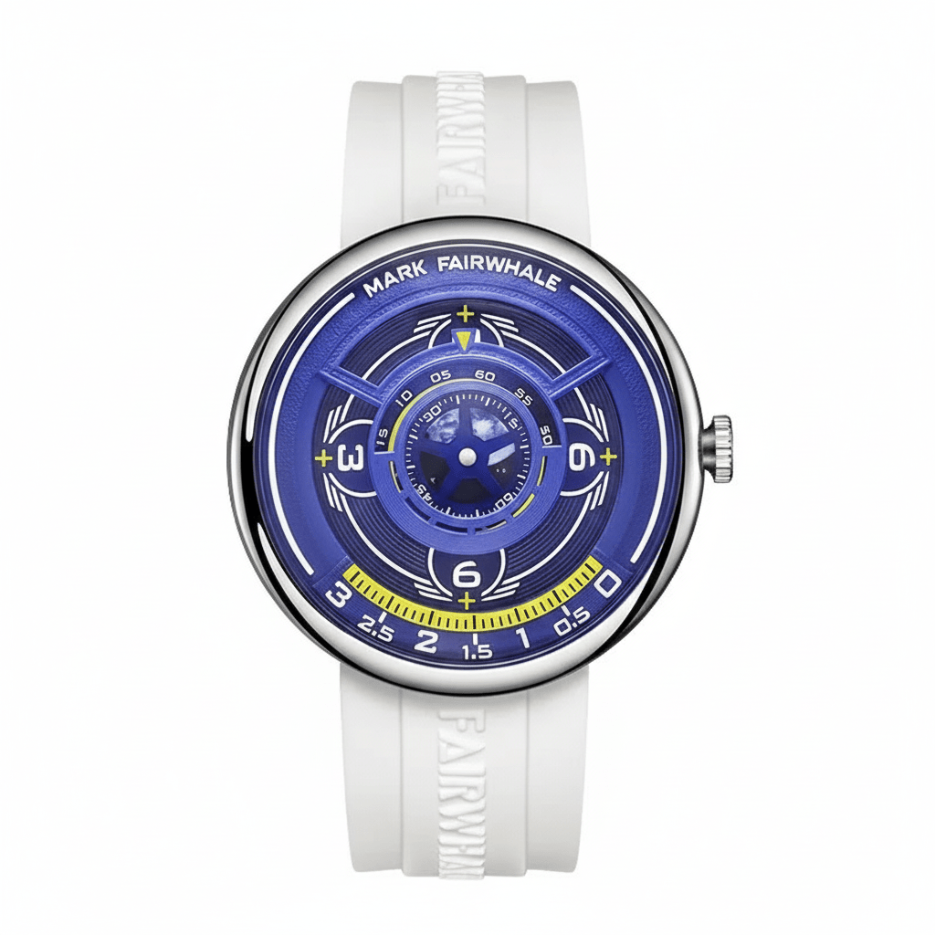 Quantum Halo Quartz – Orbital Dial Edition - Shark & Sapphire