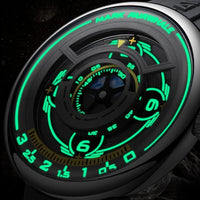 Quantum Halo Quartz – Orbital Dial Edition - Shark & Sapphire