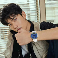 Quantum Halo Quartz – Orbital Dial Edition - Shark & Sapphire