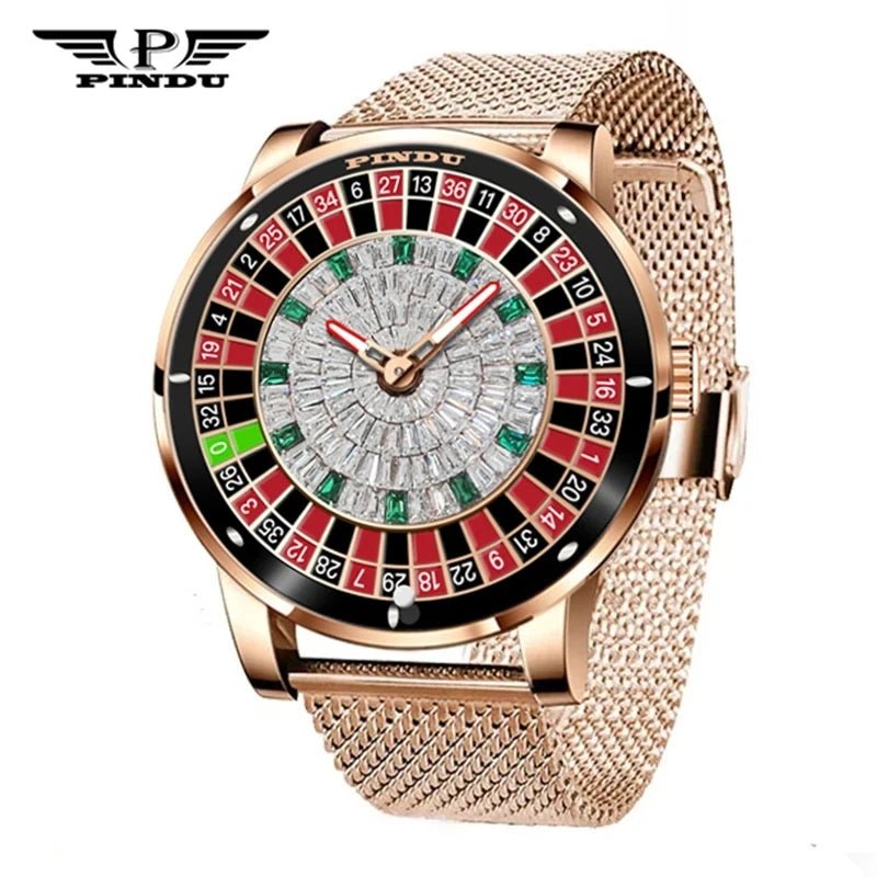 Mark Roulette Watch Shark & Sapphire Luxury Watches - Up To 75% Off + Free Shipping Today