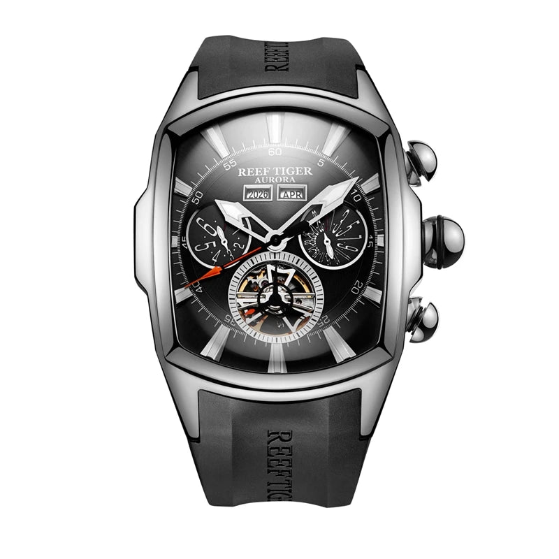 Sapphire Wave Luxury Tourbillon Flagship Timepiece - Shark & Sapphire