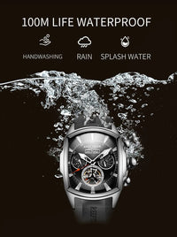 Sapphire Wave Luxury Tourbillon Flagship Timepiece - Shark & Sapphire