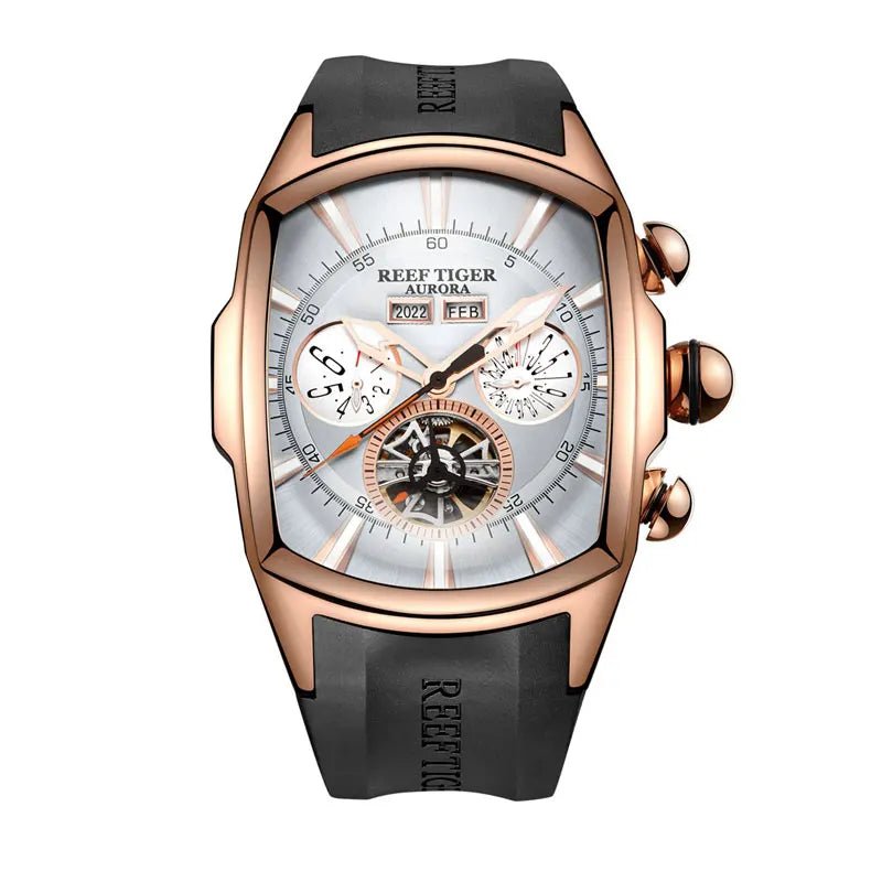 Sapphire Wave Luxury Tourbillon Flagship Timepiece - Shark & Sapphire