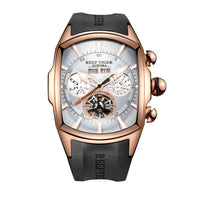 Sapphire Wave Luxury Tourbillon Flagship Timepiece - Shark & Sapphire