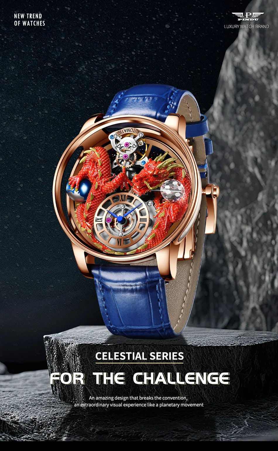 Die Superior Dragon Automatikuhr - Prestige Edition