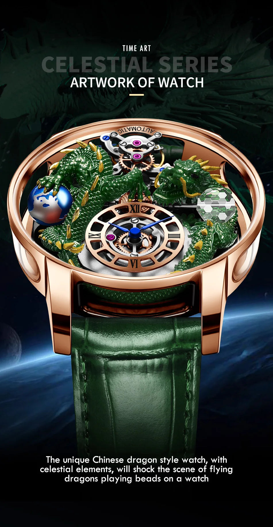 Die Superior Dragon Automatikuhr - Prestige Edition