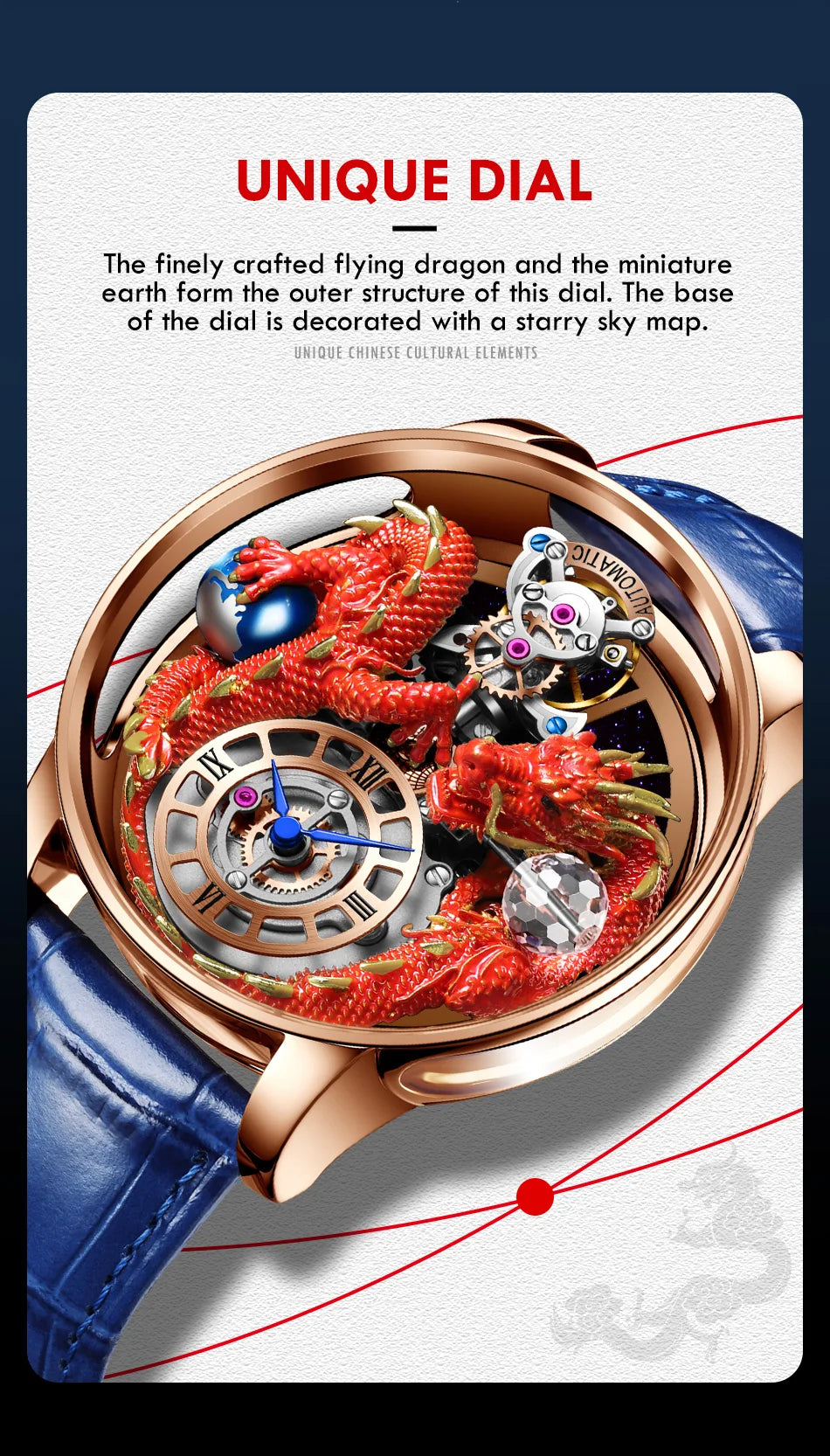Die Superior Dragon Automatikuhr - Prestige Edition