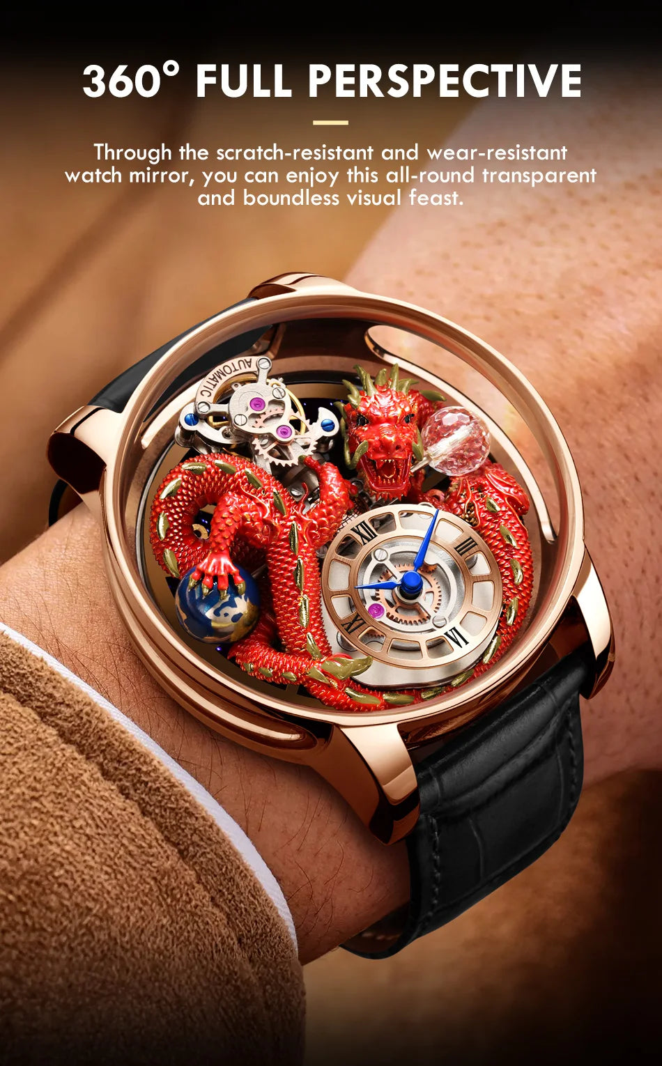Die Superior Dragon Automatikuhr - Prestige Edition