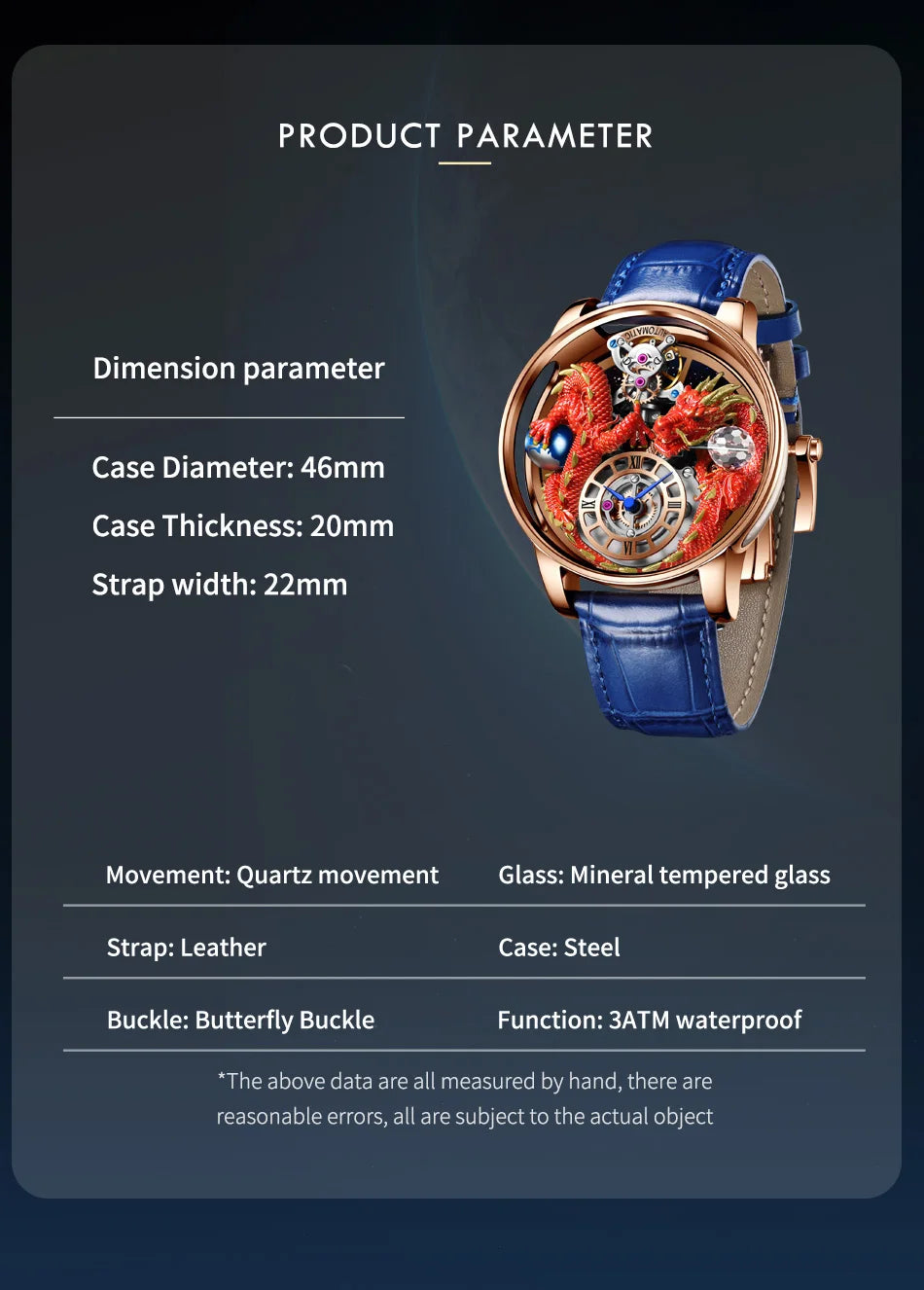 Die Superior Dragon Automatikuhr - Prestige Edition
