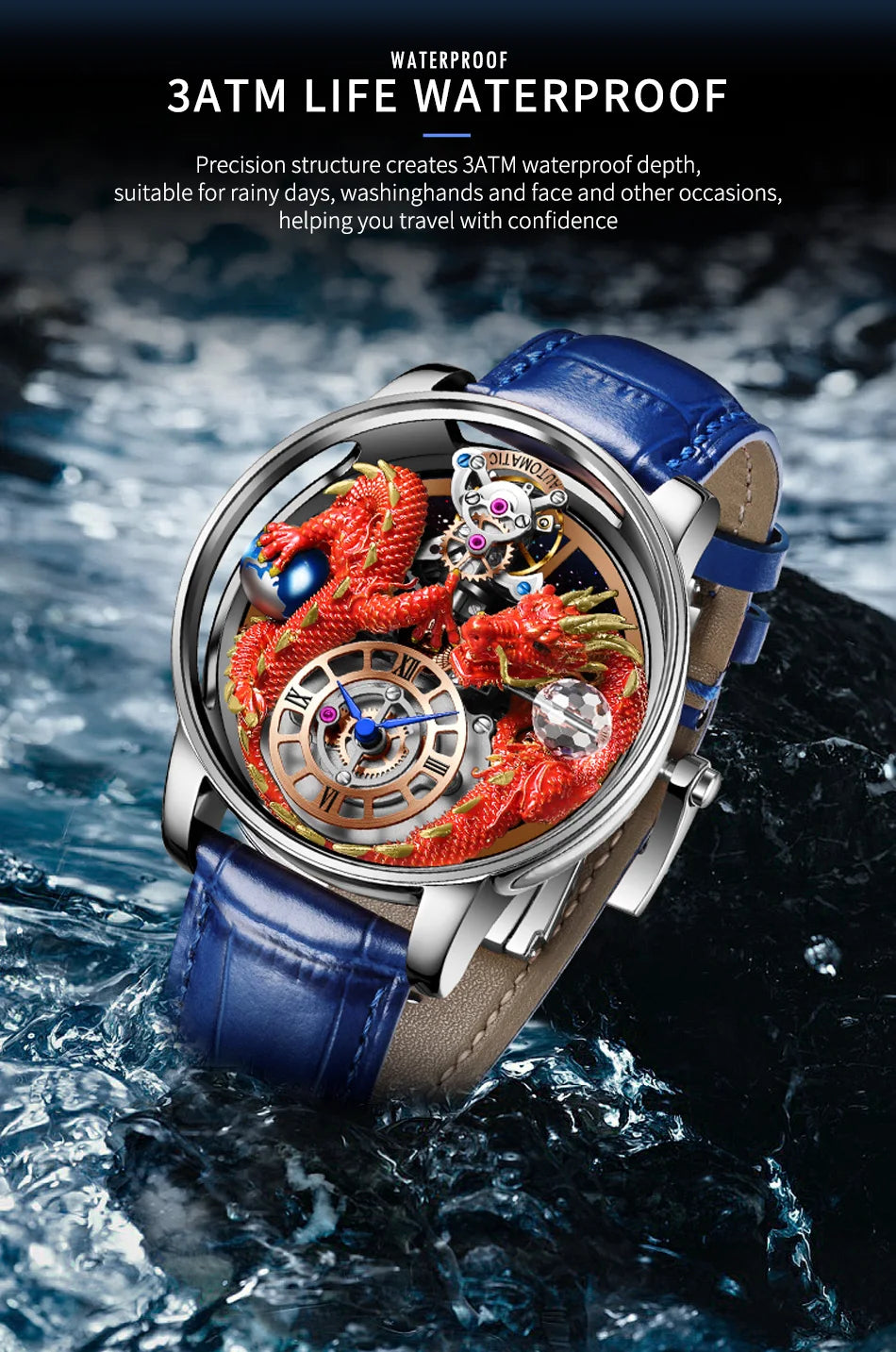 Die Superior Dragon Automatikuhr - Prestige Edition