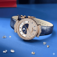 The Starlit Celestial – Moon Phase Diamond Edition - Shark & Sapphire